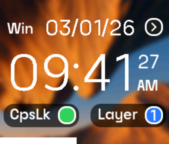 Clock widget
